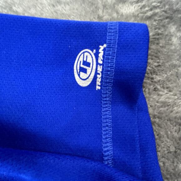 New York Mets Shirt Large True Fan Embroidered Logo Short Sleeve Genuine Merch - Picture 4 of 10